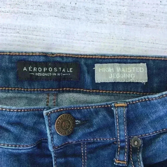 Aeropostale Denim Jean size 8 - Picture 5 of 5